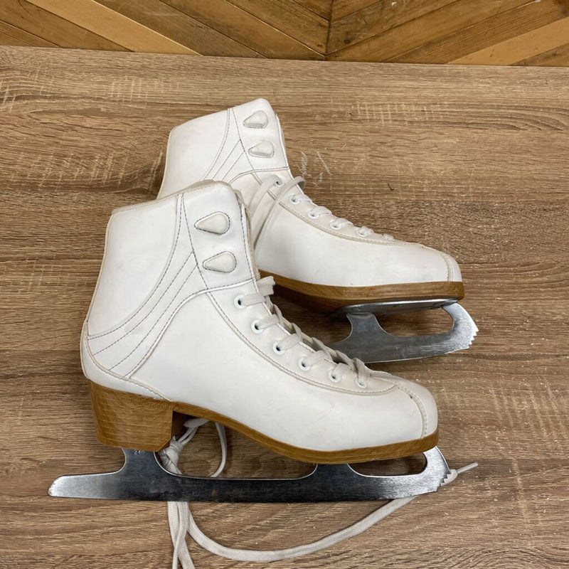 DR - FS35 Figure Skates - MSRP comp $100: White-women-5