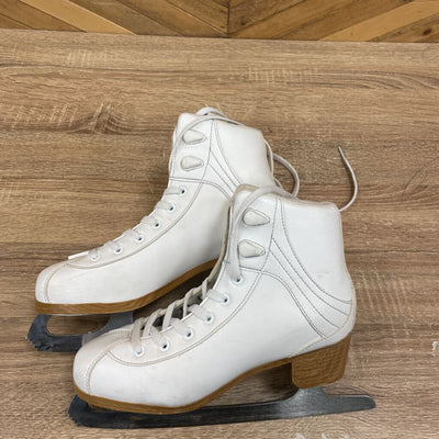 DR - FS35 Figure Skates - MSRP comp $100: White-women-5