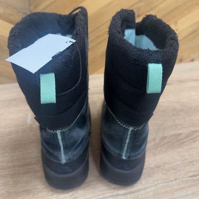 The North Face - Kids Winter Boots - MSRP comp $115: Black/Teal Blue-children-4Y