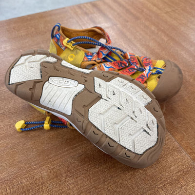 KEEN - Kids Newport H2 Sandals - MSRP $70: Yellow/Orange-children-5Y