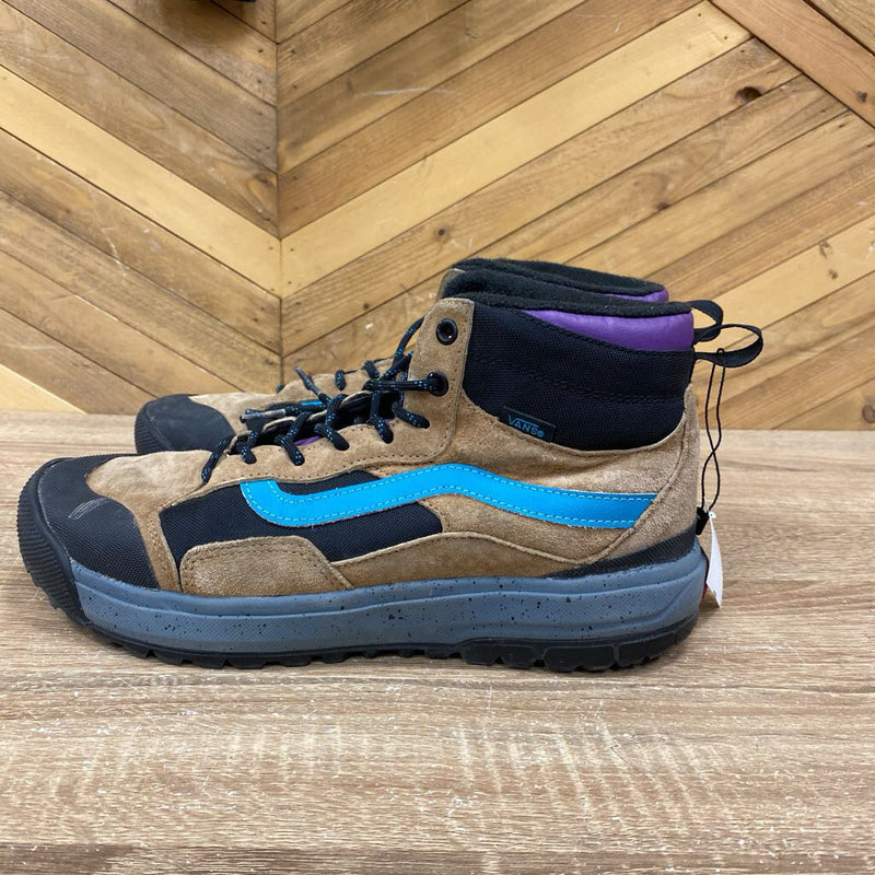 Vans - MTE UltraRange EXO Insulated Hi Shoes - MSRP $170: Brown/Black/Purple/Teal Blue-unisex-M9/W10.5