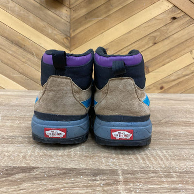 Vans - MTE UltraRange EXO Insulated Hi Shoes - MSRP $170: Brown/Black/Purple/Teal Blue-unisex-M9/W10.5