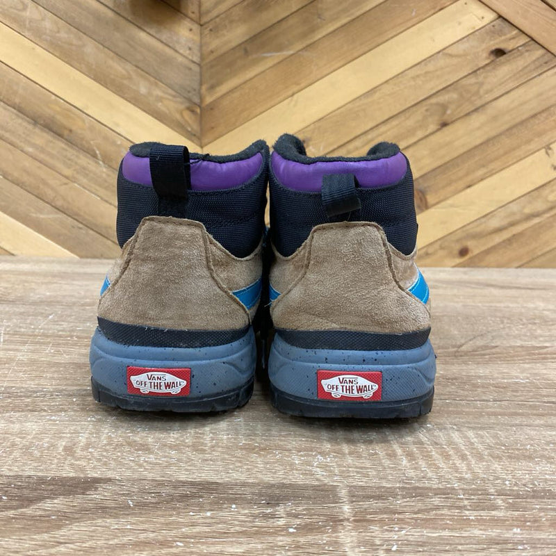 Vans - MTE UltraRange EXO Insulated Hi Shoes - MSRP $170: Brown/Black/Purple/Teal Blue-unisex-M9/W10.5