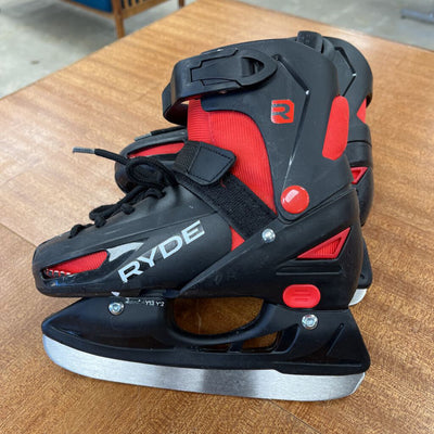 Ryde - Skates: Black/Red-children-12