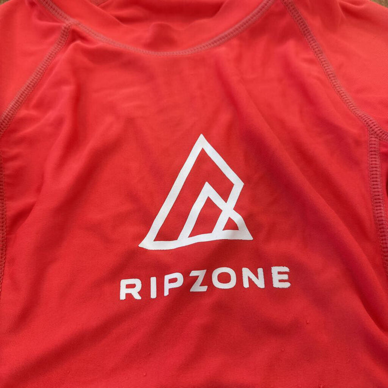 Ripzone Long Sleeve Rash Guard Shirt: Coral-unisex-SM Y