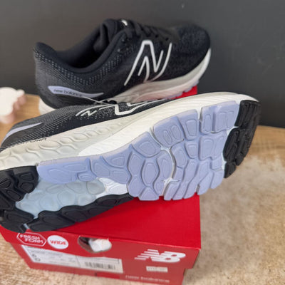 New Balance- women's running 880 shoe- MSRP $180: Black Grey -women-6.5