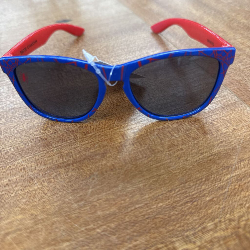 Kids Spiderman Sunglasses: Blue/Red-children-