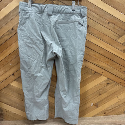 Salomon - Women's Hiking Capri Pants - MSRP $100: Light Grey-women-8