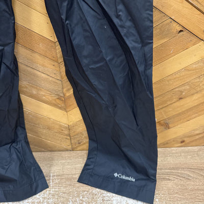 Columbia- children's rain shell pants- MSRP $60 : Black -children-SM Y