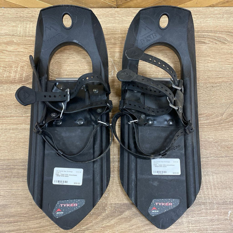 MSR - Tyker kids snowshoes - MRSP $110: black --