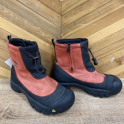 KEEN - Women's Zip-Up Winter Boots - MSRP comp $200: Red/Black-women-W9