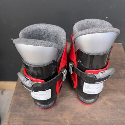 TecnoPro T40.1- Downhill Ski Boots : Black Red -children-19.5