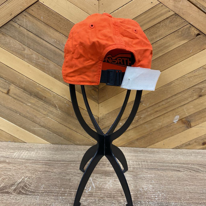 The North Face Orange Baseball Cap: orange-unisex-