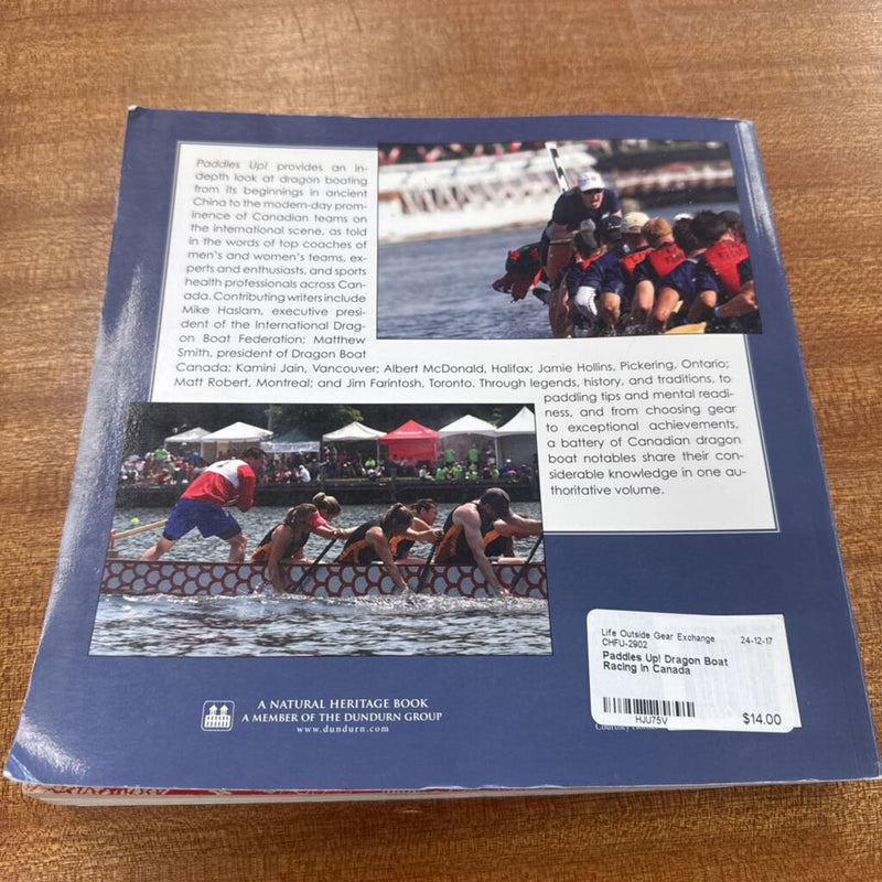 Paddles Up! Dragon Boat Racing in Canada: -unisex-
