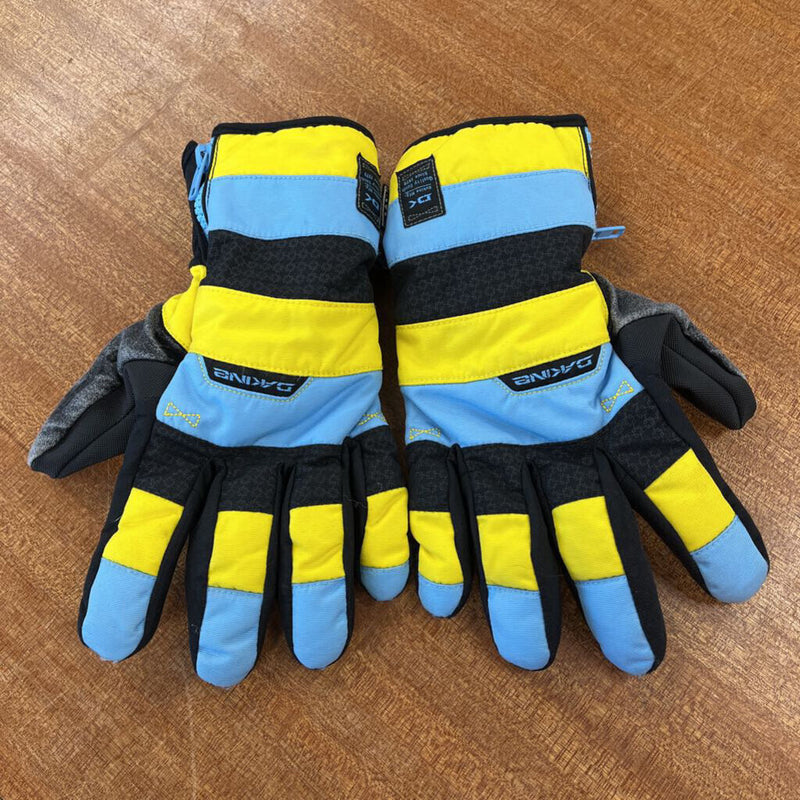 Dakine - Snow Gloves - MSRP $110: Black/Yellow/Blue-unisex-