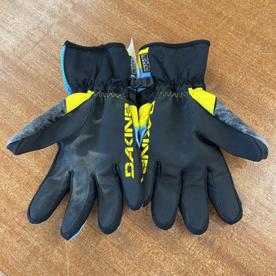 Dakine - Snow Gloves - MSRP $110: Black/Yellow/Blue-unisex-