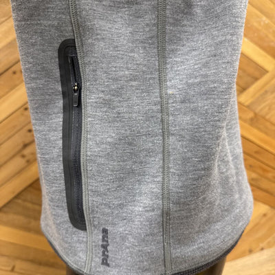 Prana - Men's Full-Zip Hoodie - MSRP $140: Grey-men-LG