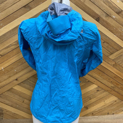 The North Face, Summit Series Gore-Tex Rain Shell, MSRP comparable $260: Light Blue-women-XS