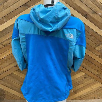 The North Face - Women's Summit Series Softshell windstopper Jacket - MSRP compared $210: Blue-women-LG