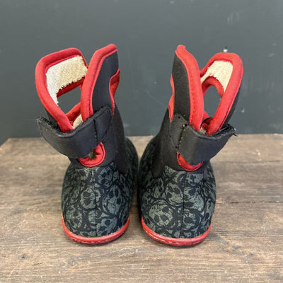 Bogs - Kids' Fleece-Lined Winter Boots - MSRP $75: Black/Red-children-7T