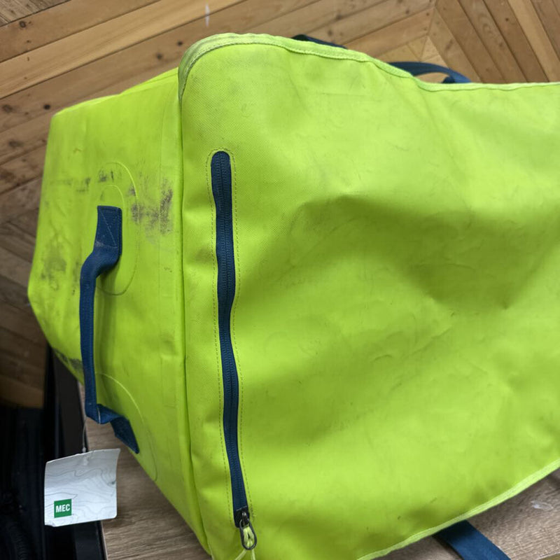 MEC - Scully 100L Dry Duffle Bag - MSRP $220: Green/Navy Blue--100L