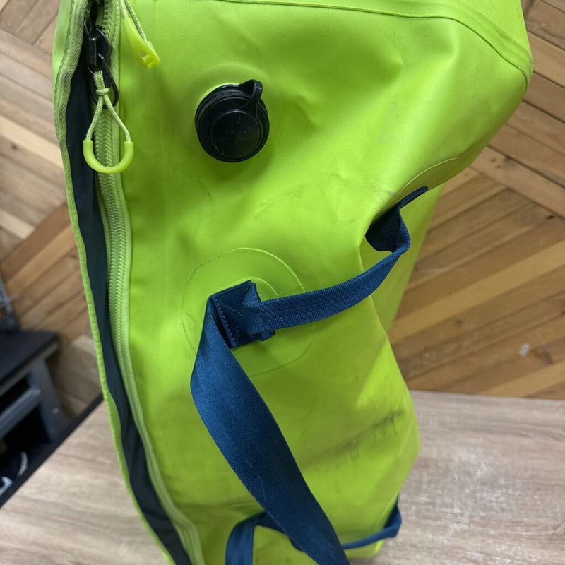 MEC - Scully 100L Dry Duffle Bag - MSRP $220: Green/Navy Blue--100L