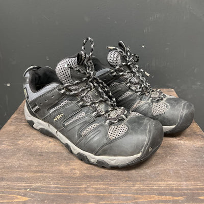 Keen - Men's Trailhead Koven Waterproof Leather Hiking Shoes - MSRP $160: Black-men-M9