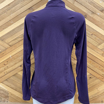 Paradox - Women's Half-Zip Baselayer Top - MSRP $: Purple/Violet-women-MD