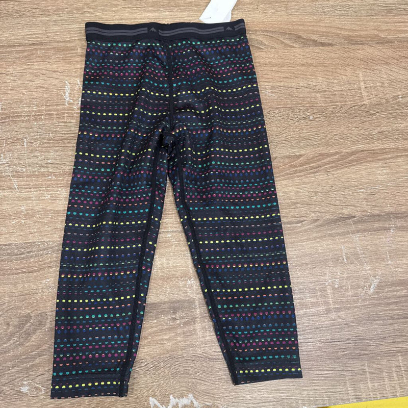 Burton- toddler base pants- MSRP $35: Black/ Color Dots -children-3T