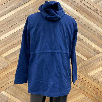 Roots - Men's Canvas Jacket - MSRP comp $148: Navy Blue-men-MD