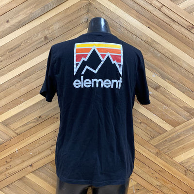 Element - Men's Regular Fit T-Shirt- MSRP $40: black-men-LG