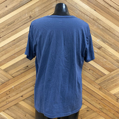 Hurley- men's t-shirt : Blue-men-LG