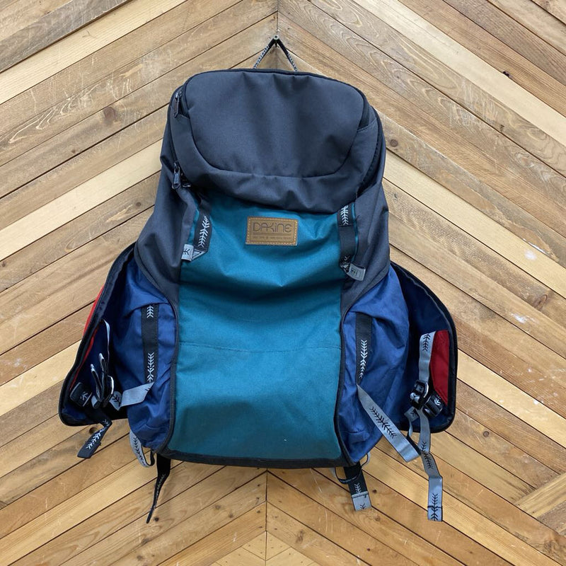 Dakine Backpack: Teal and Black-unisex-