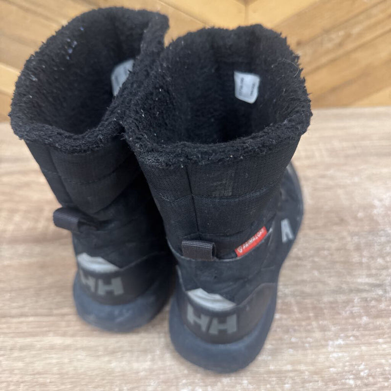 Helly Hansen Waterproof Insulated Winter Boots: Black-children-2