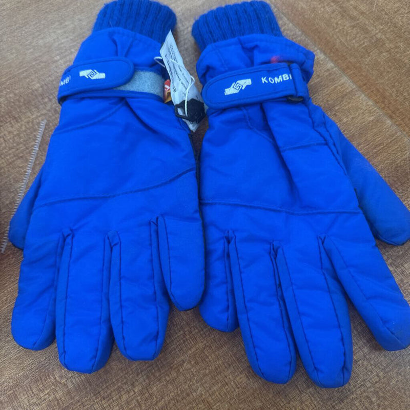 Kombi Insulated Winter Gloves: Blue-unisex-