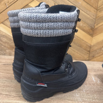 Canadiana- women's Florence winter boots- msrp $65: black -women-9