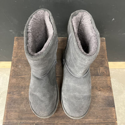 Amelia - Women's Lined Winter Boots - MSRP comp $65: Grey-women-W9