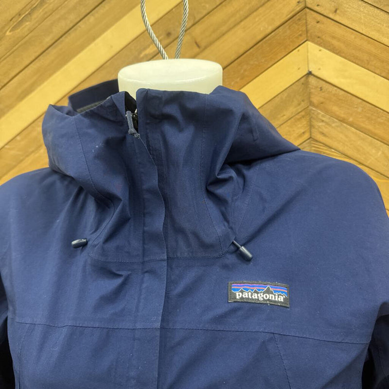 Patagonia Lightweight Jacket: navy-women-SM