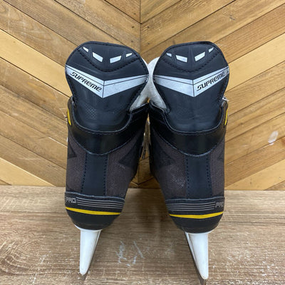 Bauer - Supreme Pro Youth Hockey Skates - MSRP comp $130: Black/Yellow-children-13T