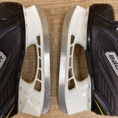 Bauer - Supreme Pro Youth Hockey Skates - MSRP comp $130: Black/Yellow-children-13T