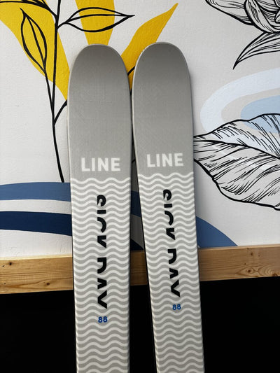 Line - Sick Day 88 Downhill Skis - Salomon Warden MNC 11 Bindings - MSRP $500+$200: White/Black/Blue--172cm