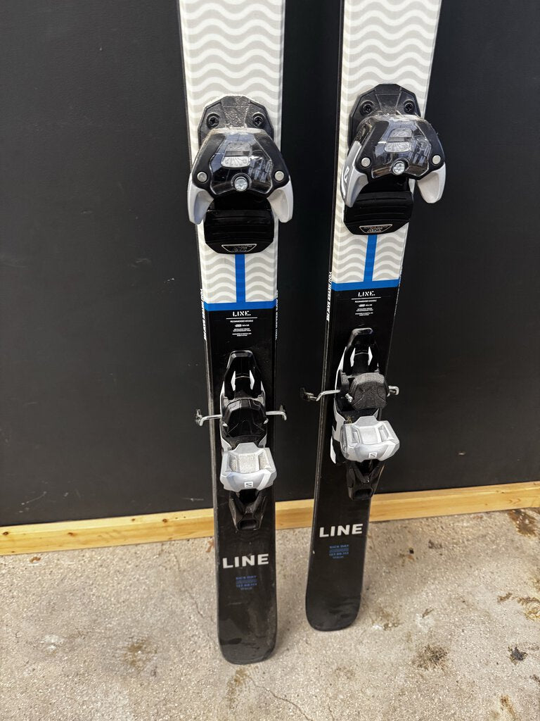 Line - Sick Day 88 Downhill Skis - Salomon Warden MNC 11 Bindings - MSRP $500+$200: White/Black/Blue--172cm