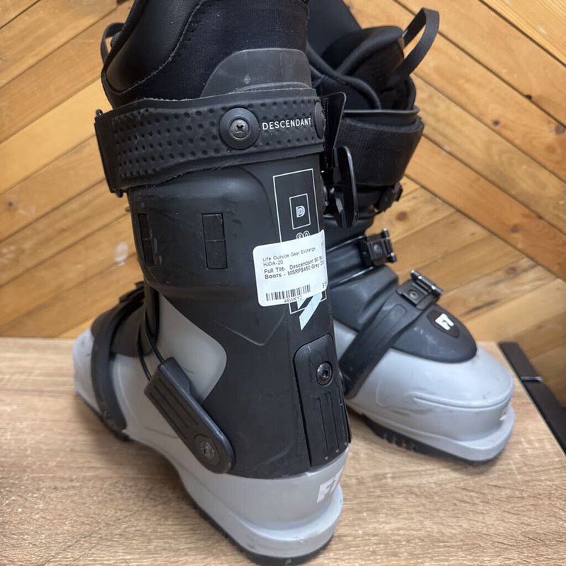 Full Tilt- Descendant 90 Ski Boots - MSRP$450: Grey-unisex-23.5