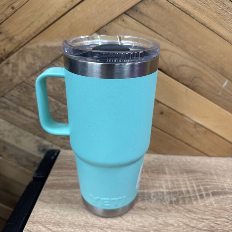 YETI- 887 ML Travel Mug- MSRP$52: Mint Green-unisex-