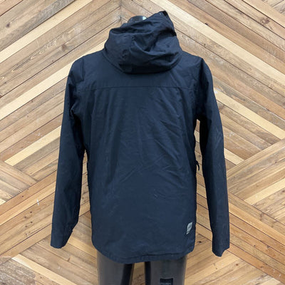 Orage Black Insulated Jacket: black-men-SM