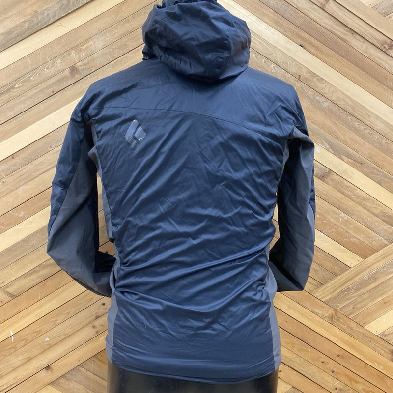 Black Diamond- Light insulated soft shell jacket- MSRP $200: Black -men-SM