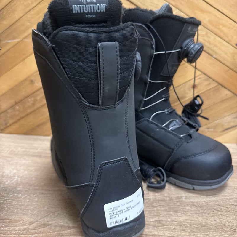 Ride- Karmyn Zonal Snowboard boots MSRP $350: Black -women-9