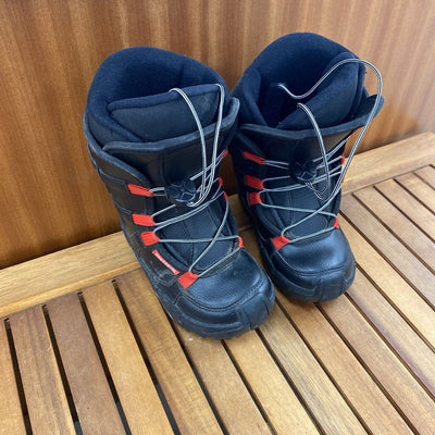 Rossignol - Jr Snowboard Boots Compare at $185r: Black-children-1/2Y