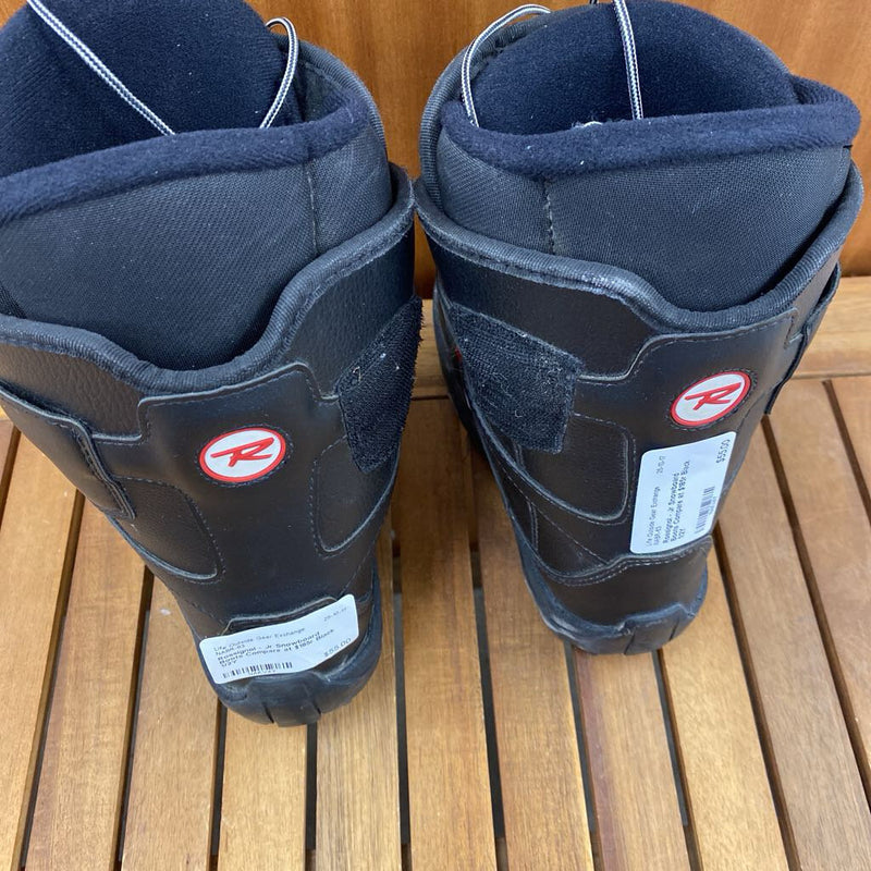 Rossignol - Jr Snowboard Boots Compare at $185r: Black-children-1/2Y