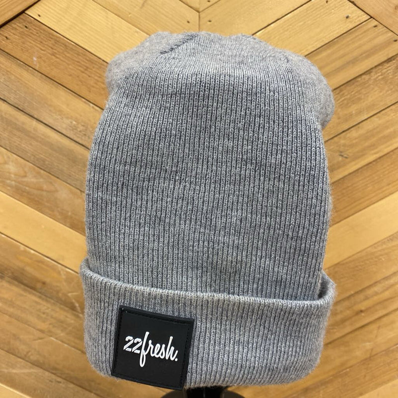 22Fresh - Soft Knit Toque: Grey-unisex-